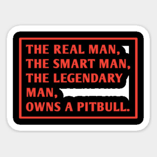 Pitbull Lover Sticker
