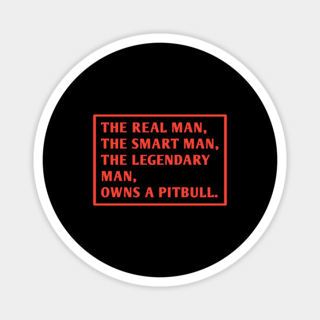 Pitbull Lover Magnet by BlackMeme94