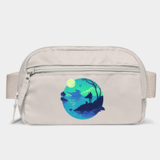 Galaxy Friendship in Green Bag