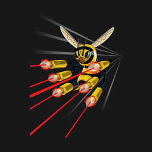 Killer Bee with Laser Legs T-Shirt