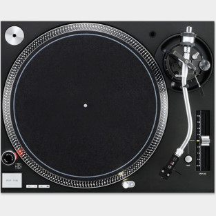 Classic Black Turntable Posters and Art