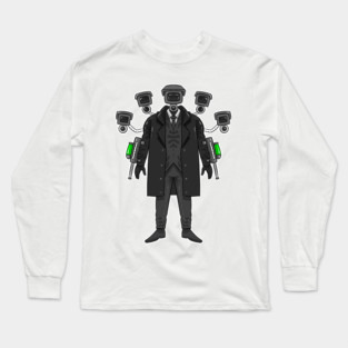SKIBIDI TOILET CAMERAMAN Long Sleeve T-Shirt
