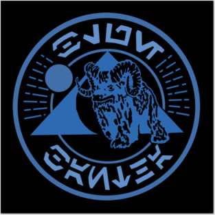 Galaxy's Edge Blue Bantha Posters and Art