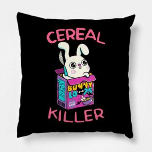 killer cereal Pillow