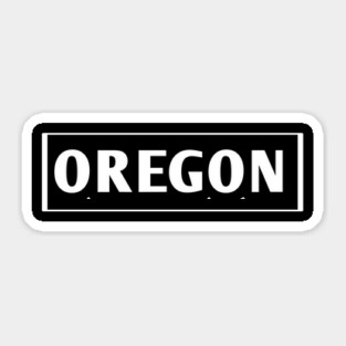 Oregon Sticker