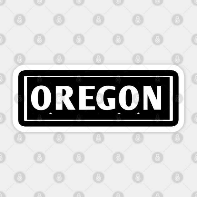 Oregon Sticker by BlackMeme94
