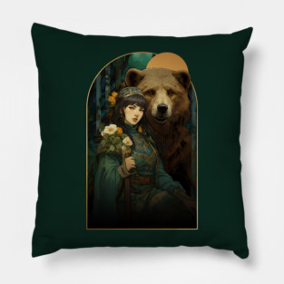 CIrcle of the Land DnD Druid. Baldurs gate 3. Pillow