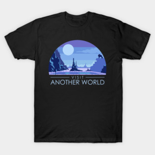 Visit Another World - Retro Video Game T-Shirt