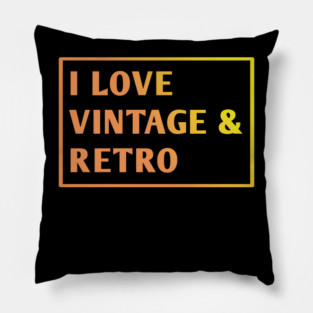 Vintage Retro Pillow