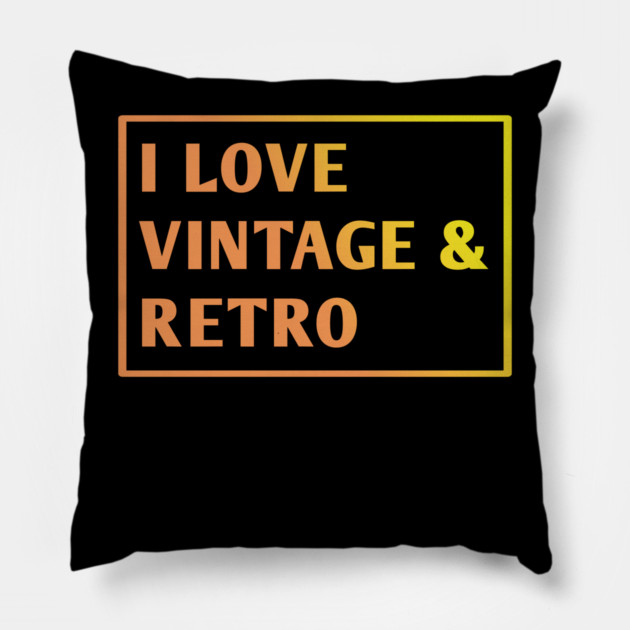 Vintage Retro Pillow by BlackMeme94