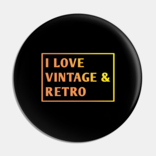 Vintage Retro Pin