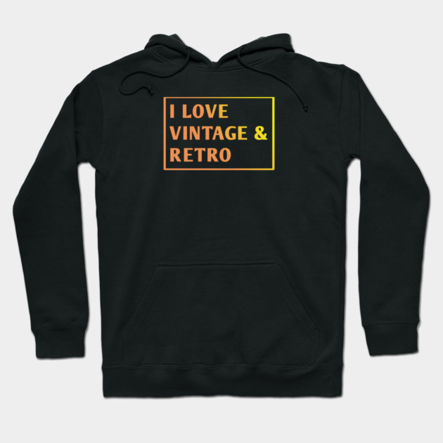 Vintage Retro Hoodie by BlackMeme94