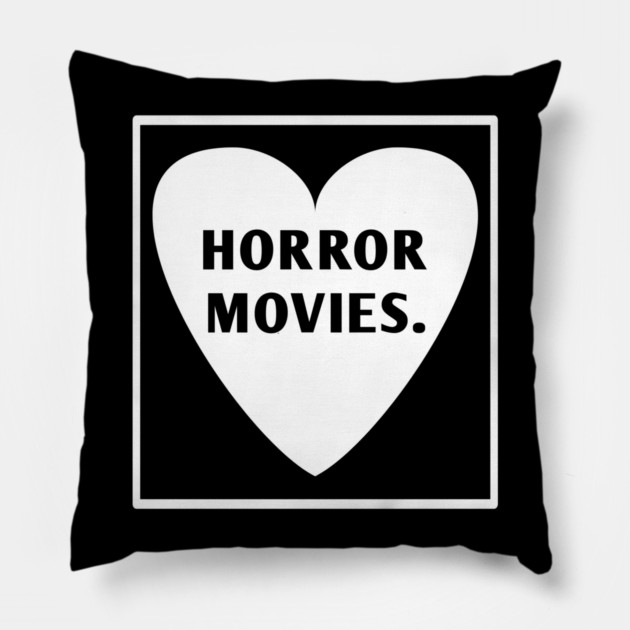 Horror Movies Pillow by BlackMeme94