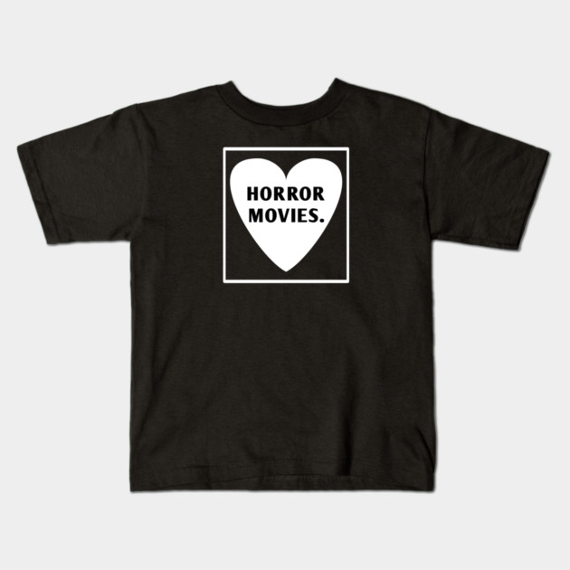 Horror Movies Kids T-Shirt by BlackMeme94