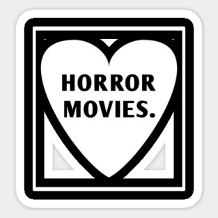 Horror Movies Sticker