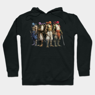 THE 4 NINJA TURTLES OF THE DESERT Hoodie