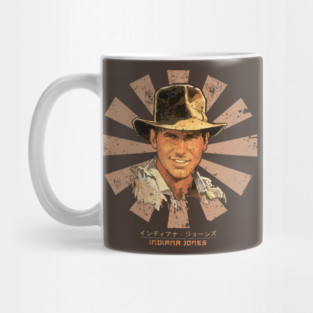 Indiana Jones Retro Japanese Mug