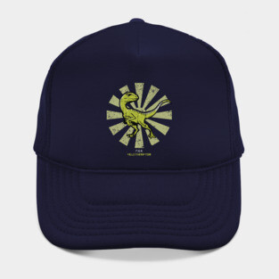 Velociraptor Retro Japanese Hat