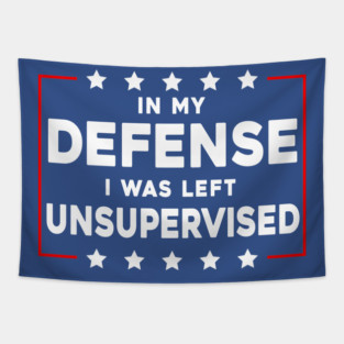 In My Defense Tapestry