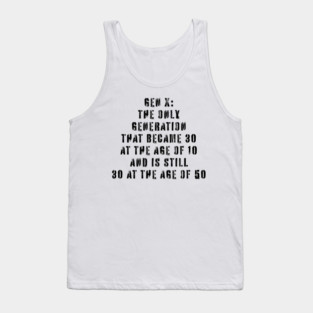 Gen X Tank Top