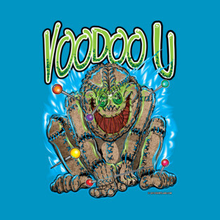 VooDoo U Voodoo Doll Cartoon T-Shirt