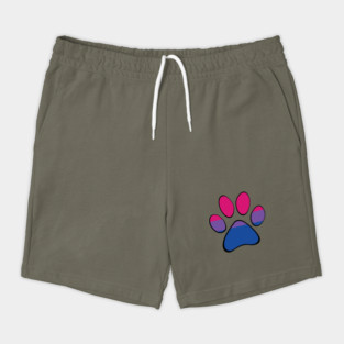 Bisexual Pride Paw Shorts
