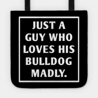 Bulldog Lover Tote