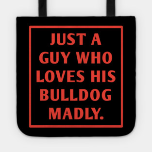 Bulldog Lover Tote