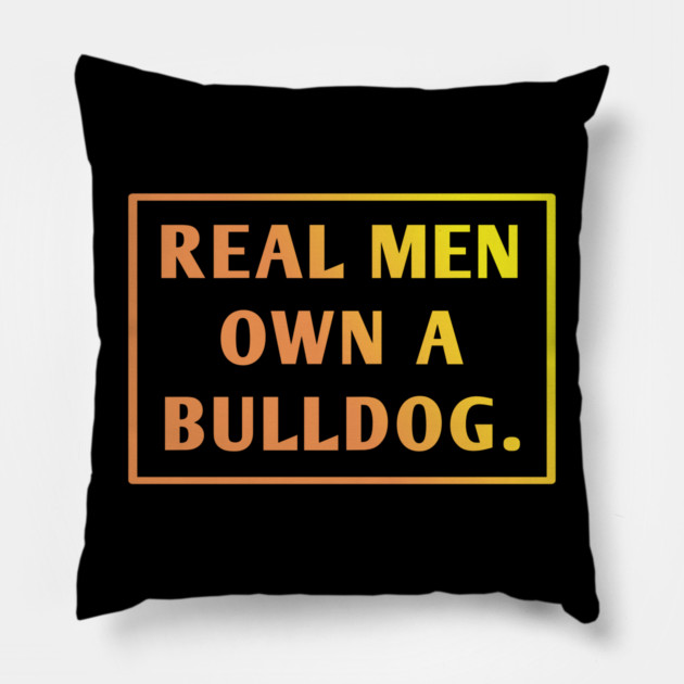 Bulldog Lover Pillow by BlackMeme94
