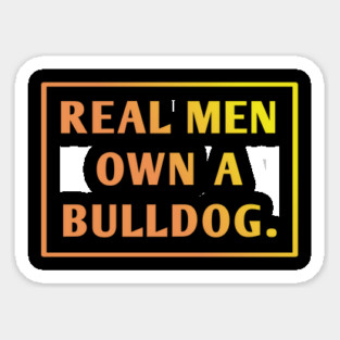 Bulldog Lover Sticker