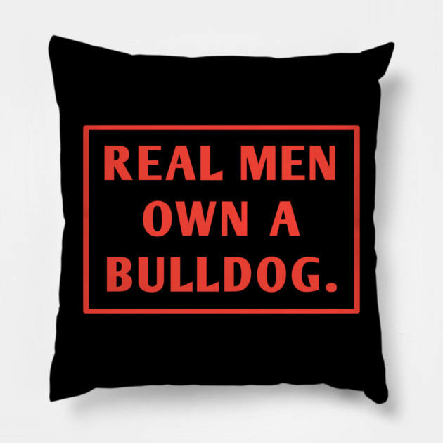 Bulldog Lover Pillow by BlackMeme94