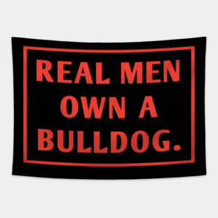 Bulldog Lover Tapestry