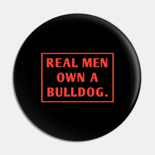 Bulldog Lover Pin