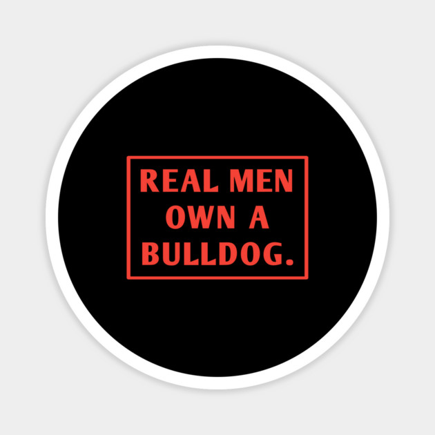 Bulldog Lover Magnet by BlackMeme94