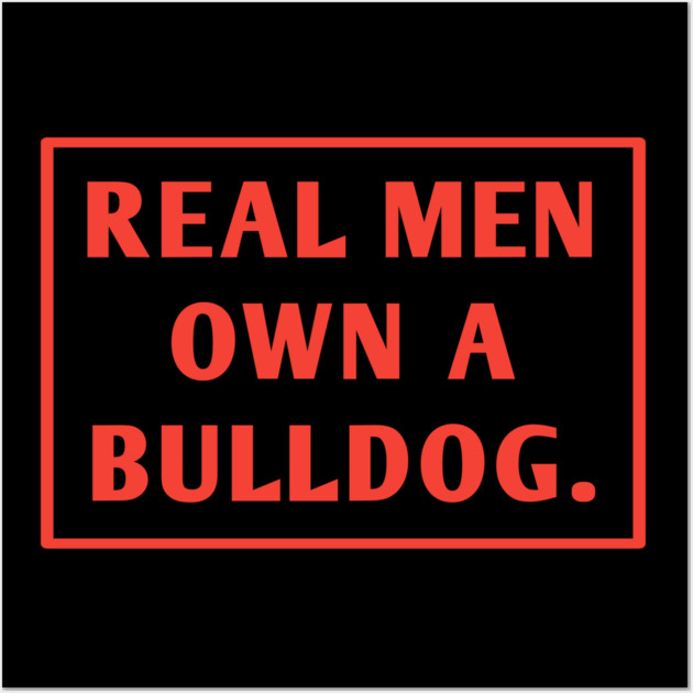 Bulldog Lover Wall Art by BlackMeme94