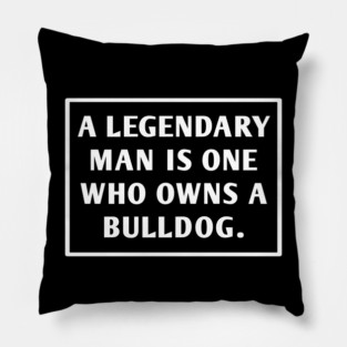 Bulldog Lover Pillow