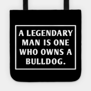 Bulldog Lover Tote