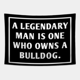 Bulldog Lover Tapestry