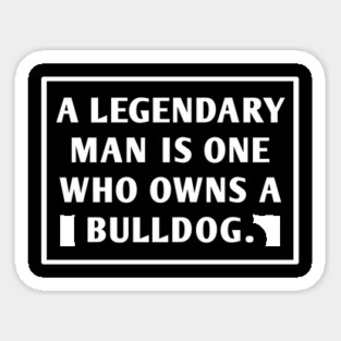 Bulldog Lover Sticker