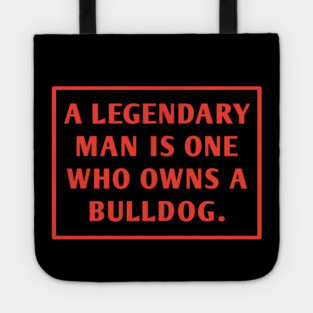 Bulldog Lover Tote