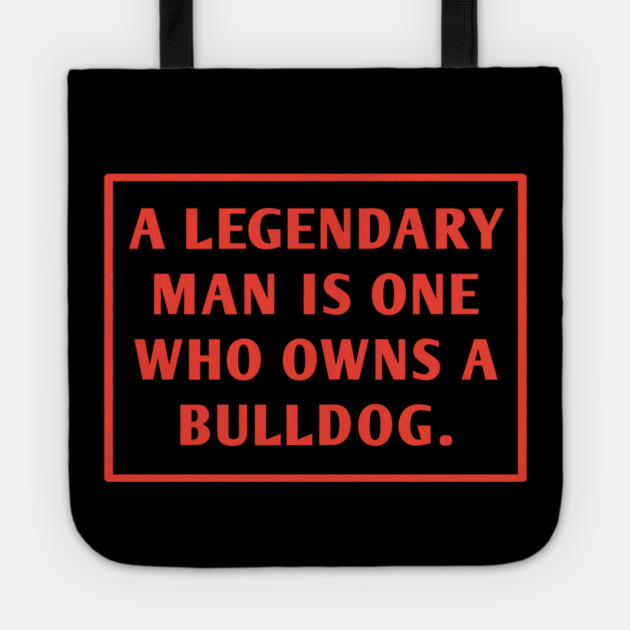 Bulldog Lover Tote by BlackMeme94