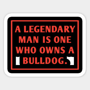 Bulldog Lover Sticker