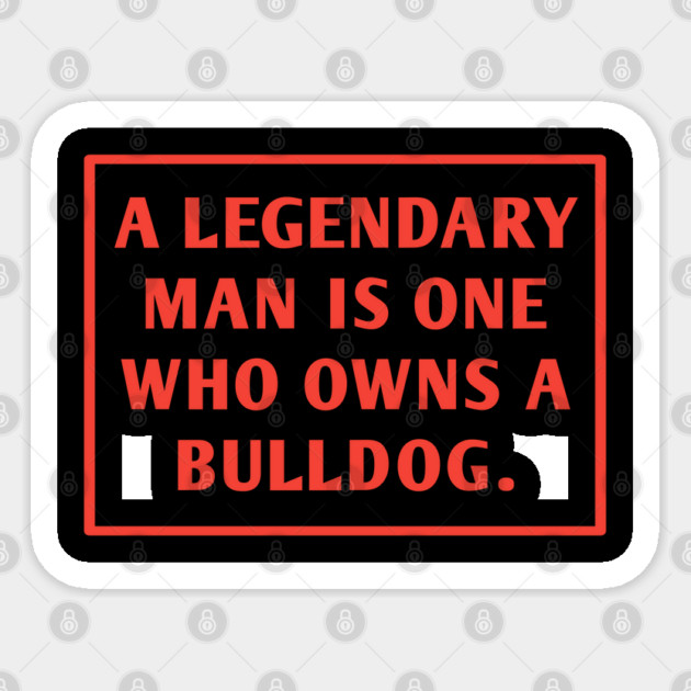 Bulldog Lover Sticker by BlackMeme94
