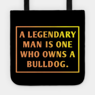 Bulldog Lover Tote