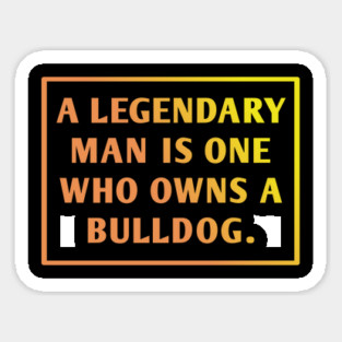 Bulldog Lover Sticker