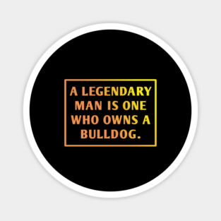 Bulldog Lover Magnet