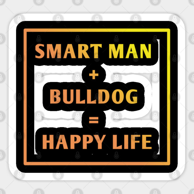 Bulldog Lover Sticker by BlackMeme94