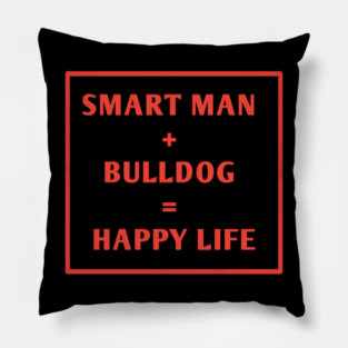Bulldog Lover Pillow