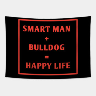 Bulldog Lover Tapestry