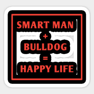 Bulldog Lover Sticker